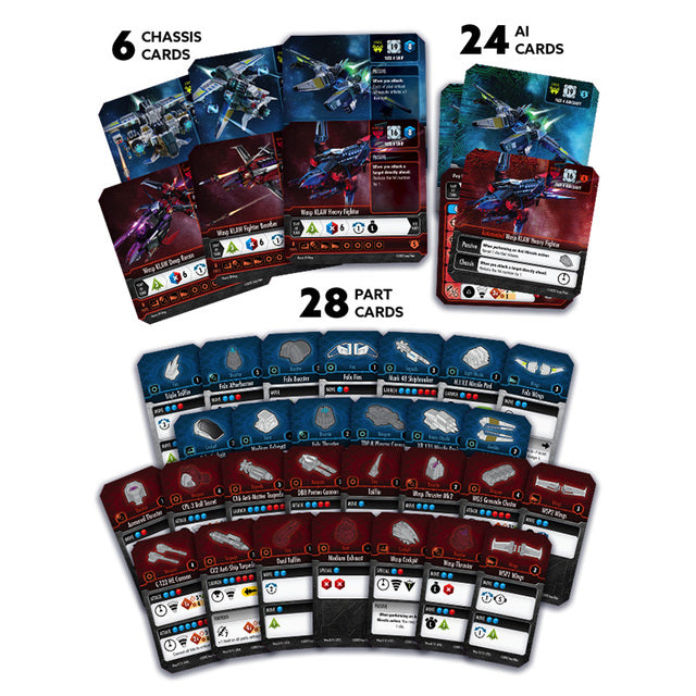 Snap Ship Tactics Elite: Falx vs Wasp kit