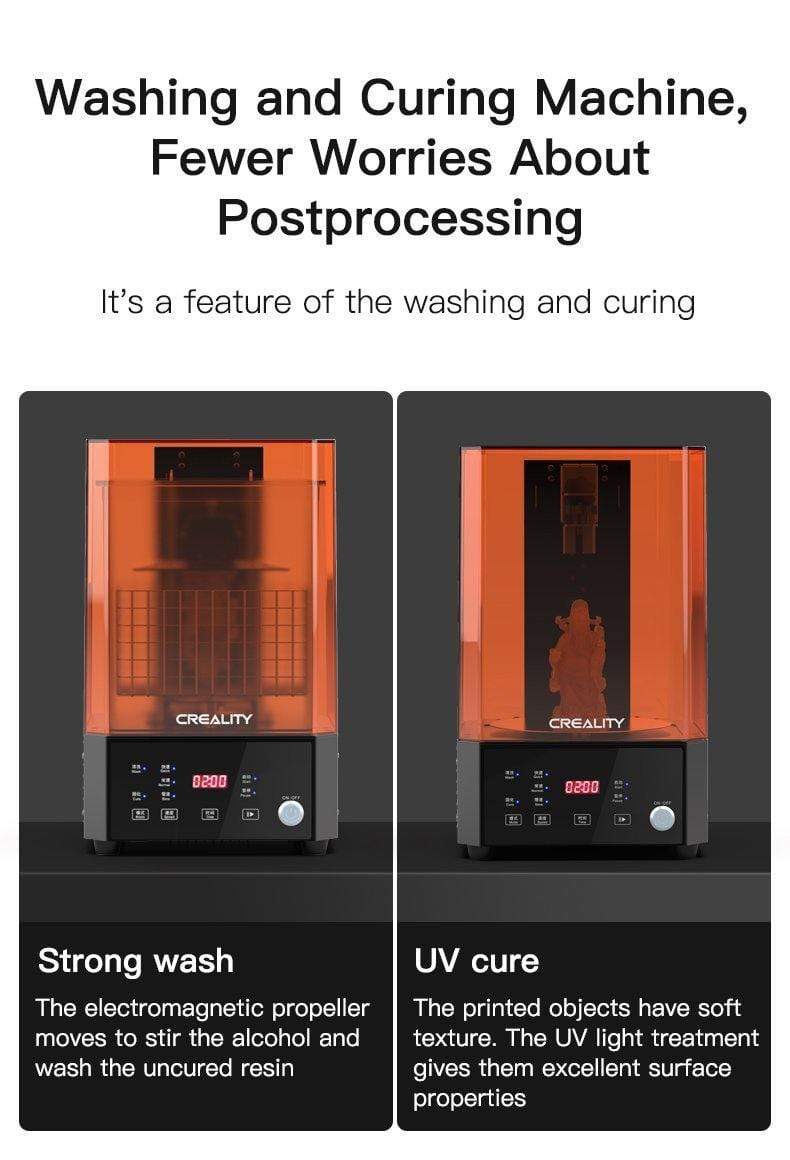 Creality Wash & Cure UW-01 - GameWorkCreate LLC