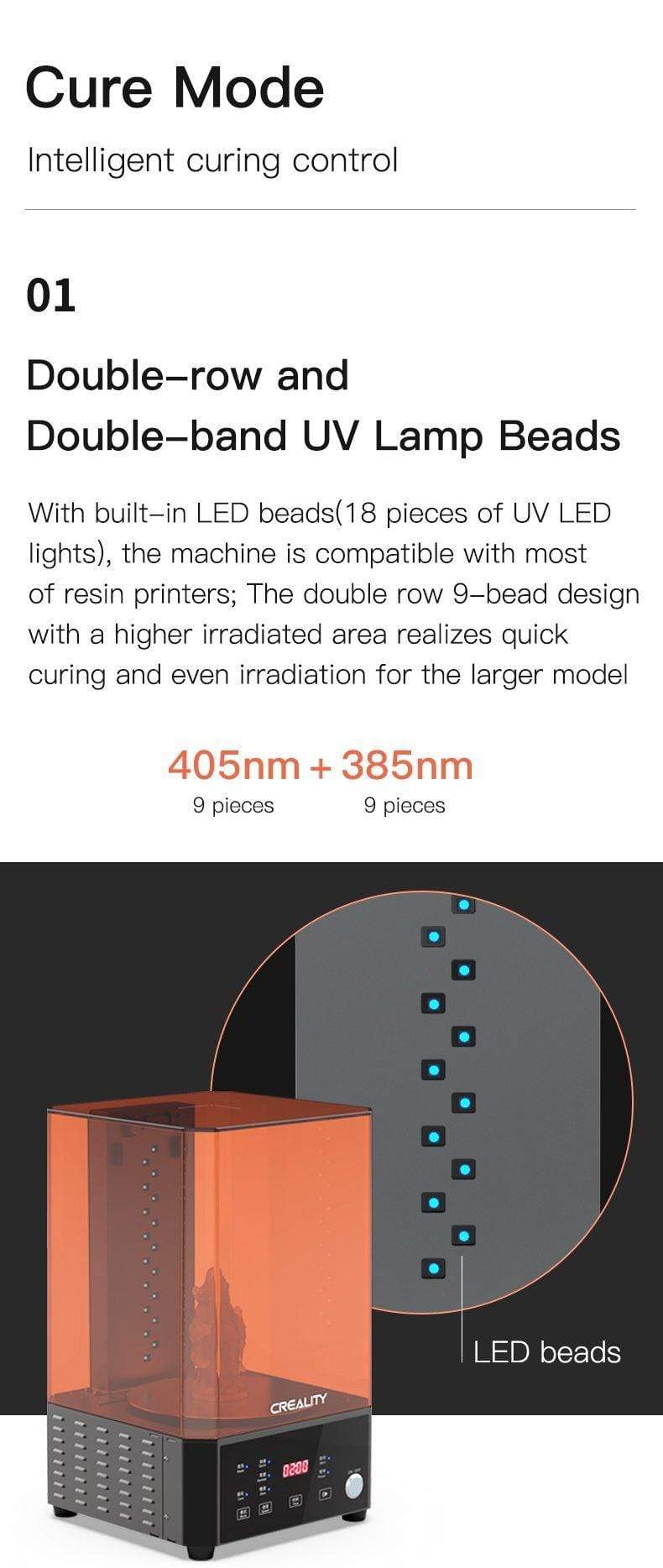 Creality Wash & Cure UW-01 - GameWorkCreate LLC