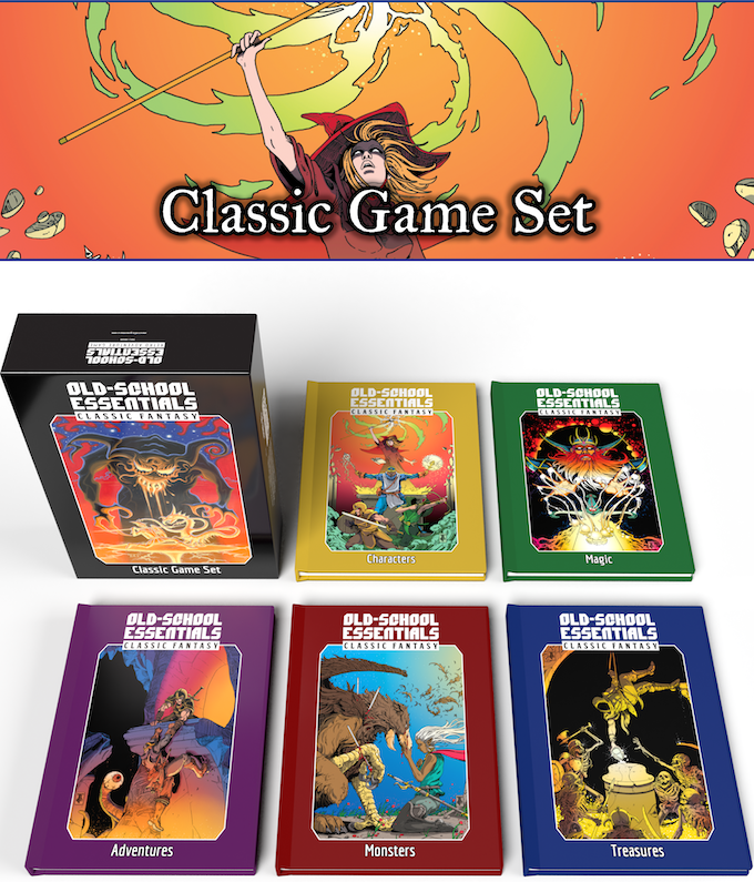 Old-School Essentials Classic Game Set