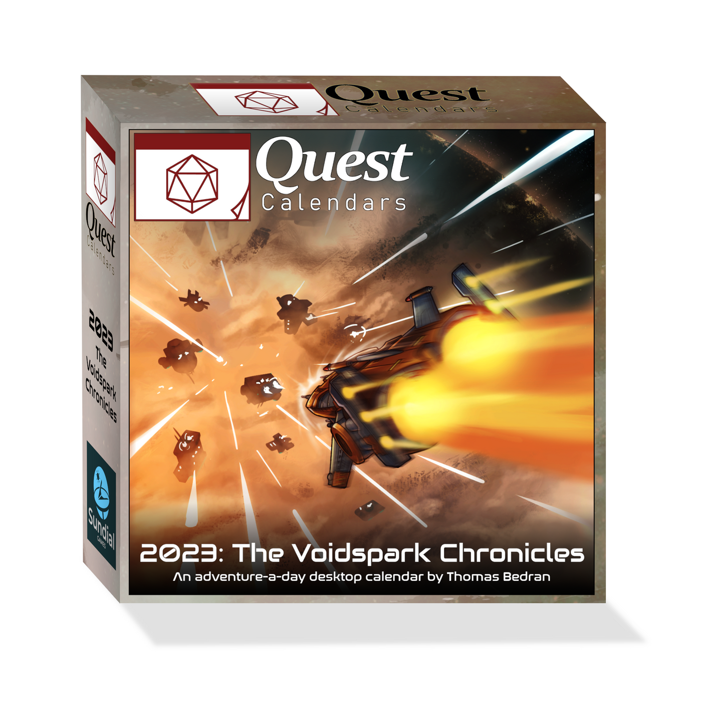 2023 Quest Calendar Voidspark Chronicles with Hero Book