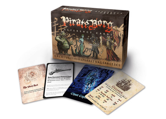 Pirate Borg Monster, Ship, Relics, and Rituals Printed Playing Cards