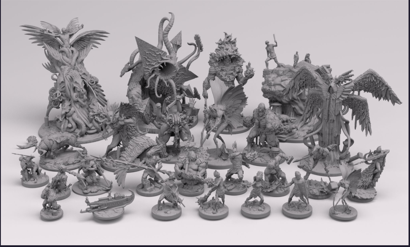 Aeon Trespass Odyssey Core Game Pledge Board Game, Boss Battler