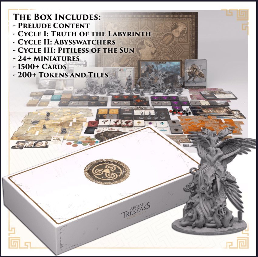Aeon Trespass Odyssey Core Game Pledge Board Game, Boss Battler