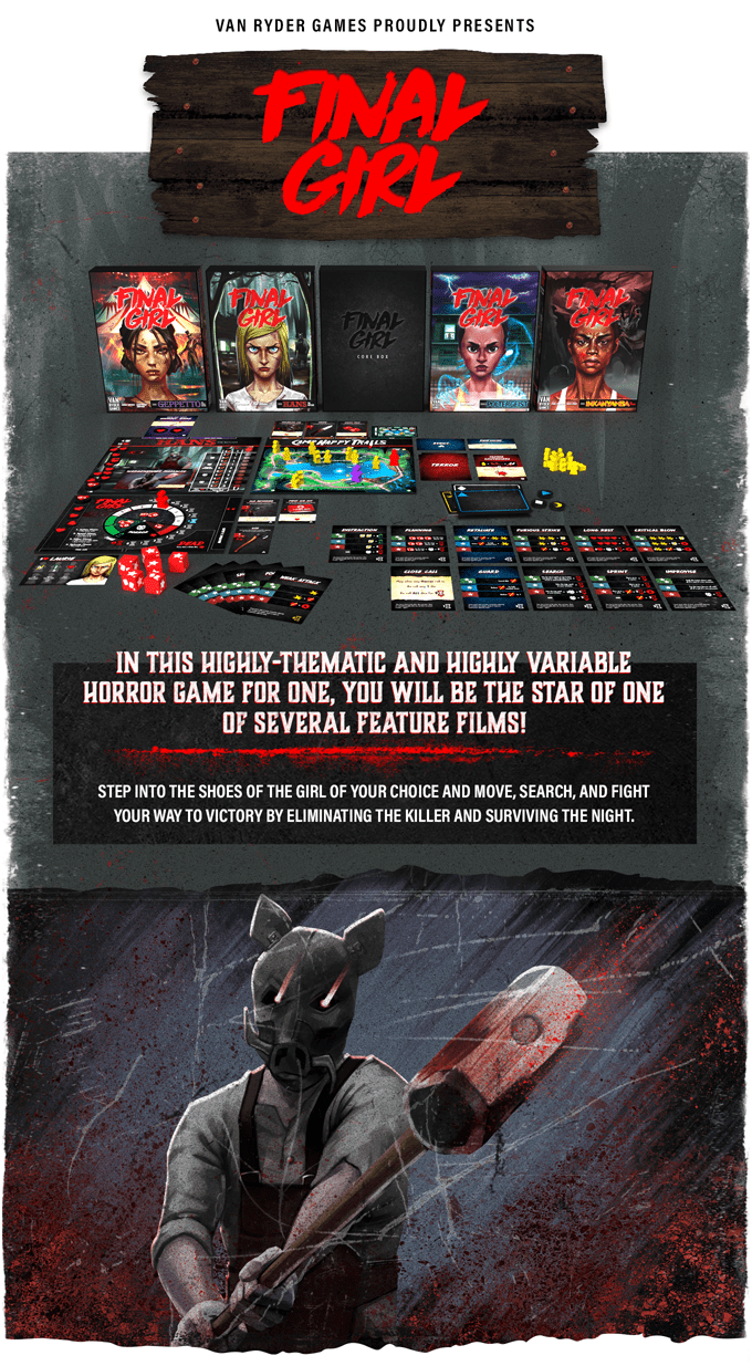 Final Girl Full Fright in 3D Plus Mystery Box - GameWorkCreate LLC