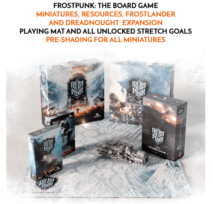 Frostpunk: Gamer All in  Board Game