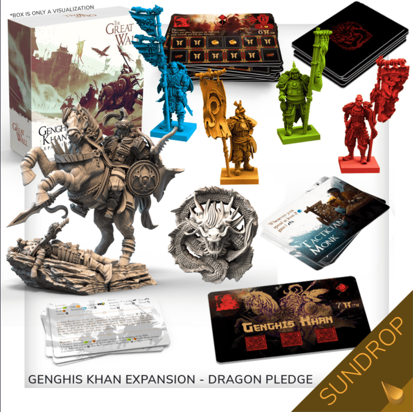 Great Wall Dragon Pledge Sundrop Board Game