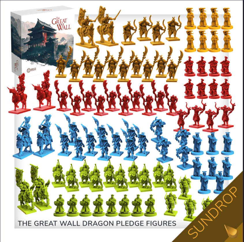 Great Wall Dragon Pledge Sundrop Board Game