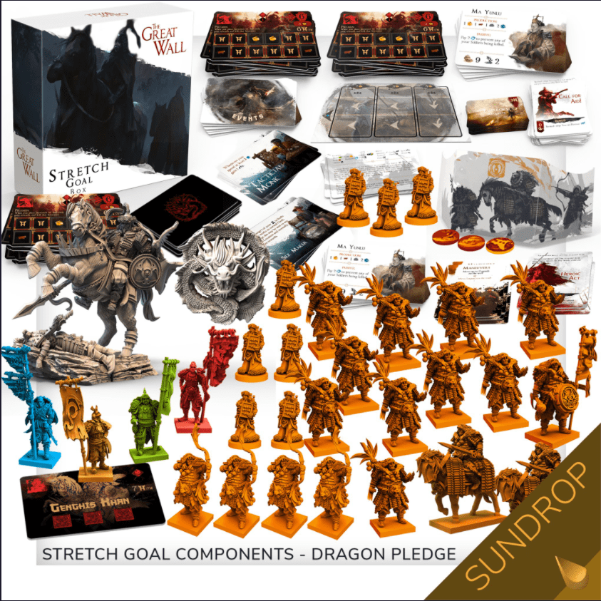 Great Wall Dragon Pledge Sundrop Board Game