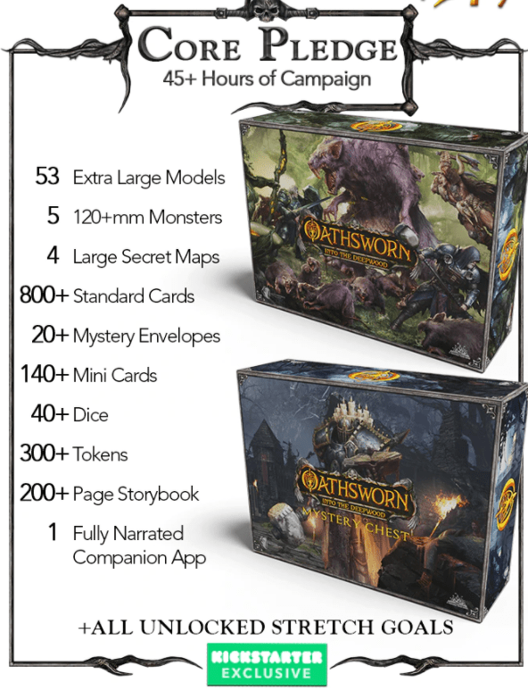 Oathsworn Core Pledge  Board Game