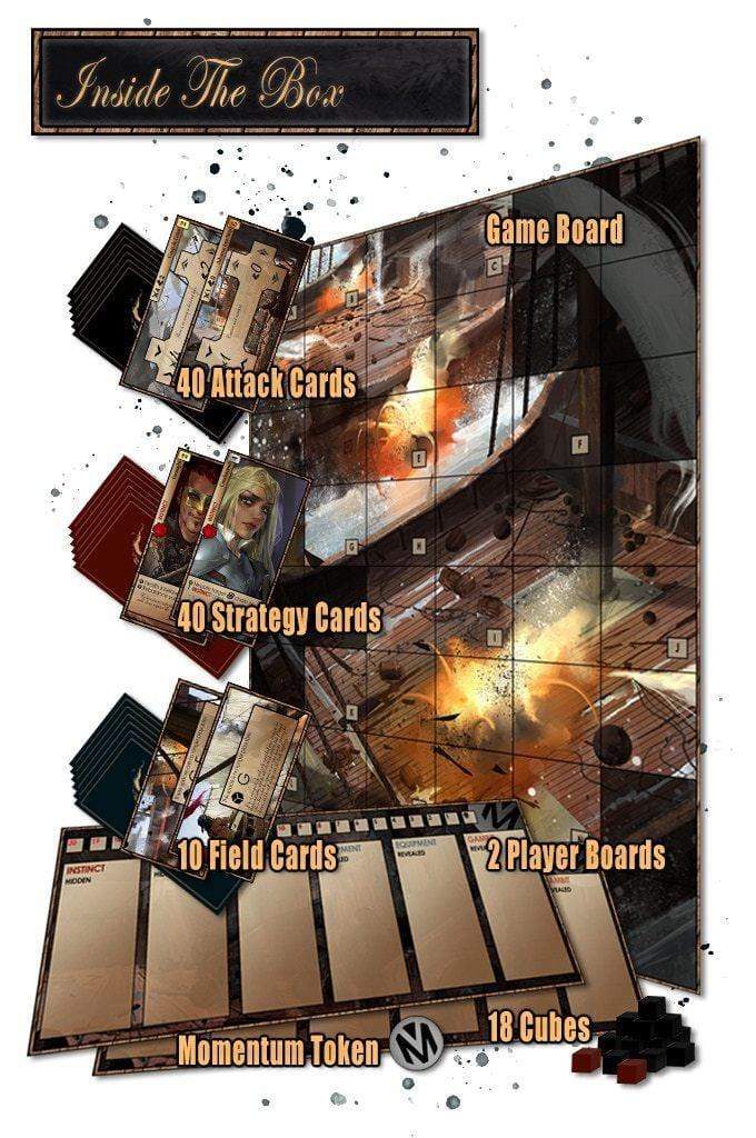 Salt & Bones Kickstarter Board Game Board Game, Kickstarter Exclusive