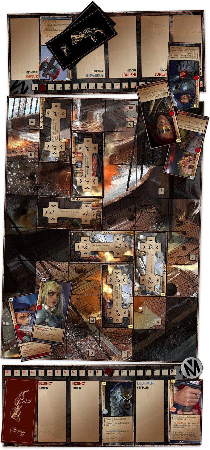 Salt & Bones Kickstarter Board Game Board Game, Kickstarter Exclusive