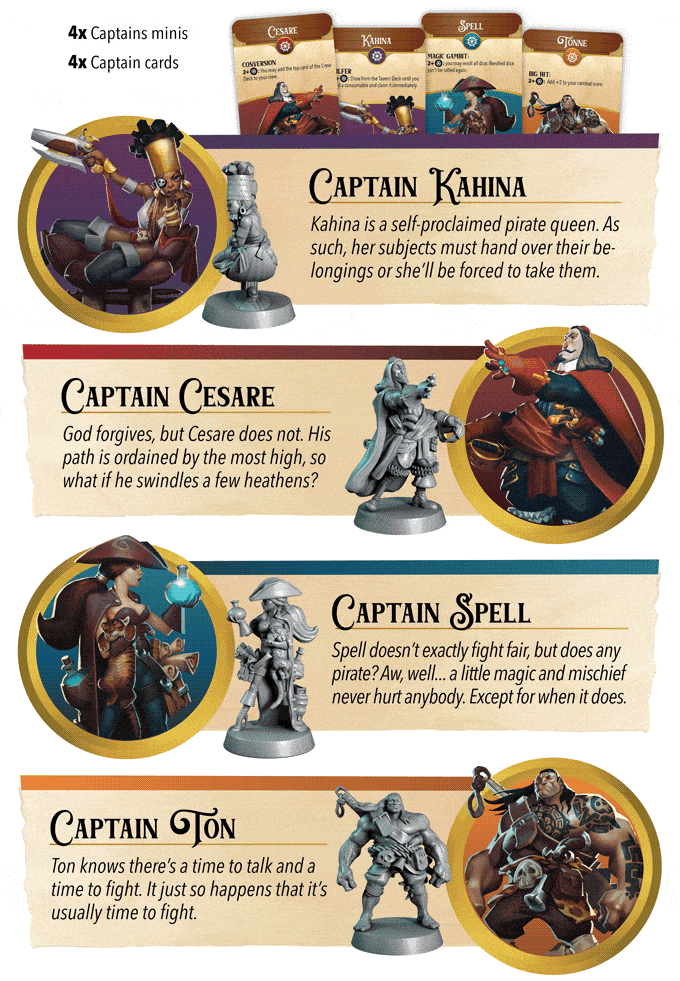 Sea of Legends "All-In" KS Board Game