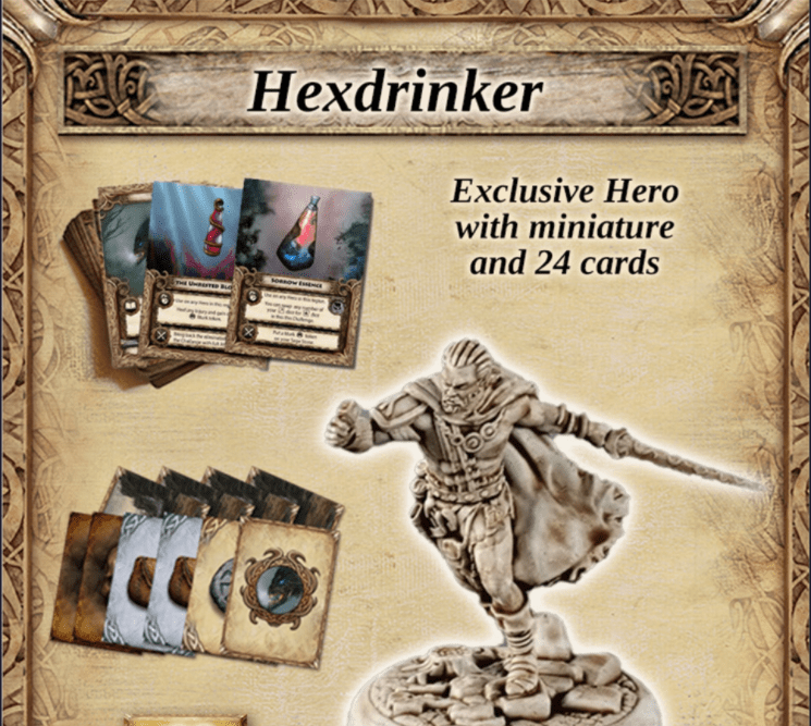 Zerywia Four Thymors All-In Board Game, Kickstarter Exclusive