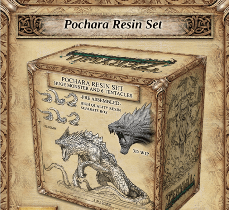 Zerywia Four Thymors All-In Board Game, Kickstarter Exclusive