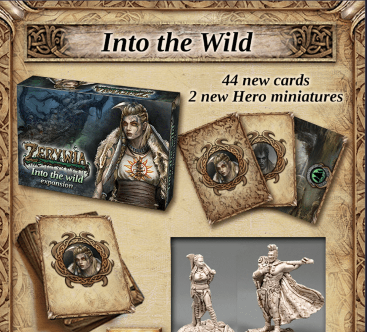 Zerywia Four Thymors All-In Board Game, Kickstarter Exclusive