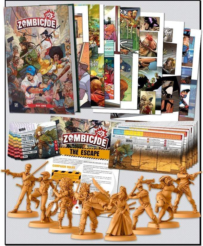 Zombicide Comic Book Bundle Board Game