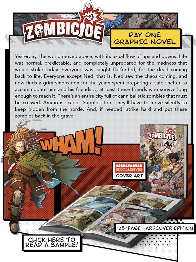 Zombicide Comic Book Bundle Board Game