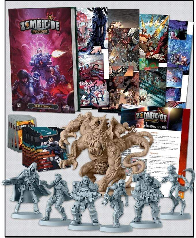 Zombicide Invader Comic Book Bundle Board Game