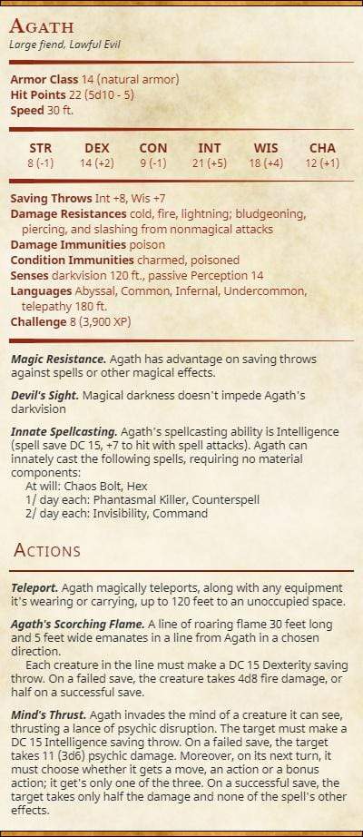 Agath - GameWorkCreate LLC