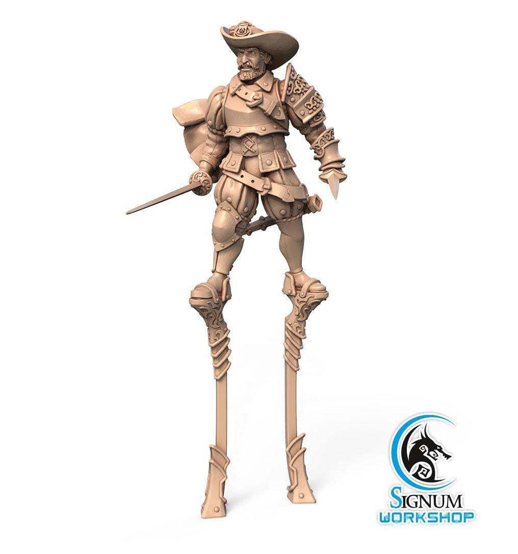 Chevalier de Batz Resin Miniature, Signum Workshop
