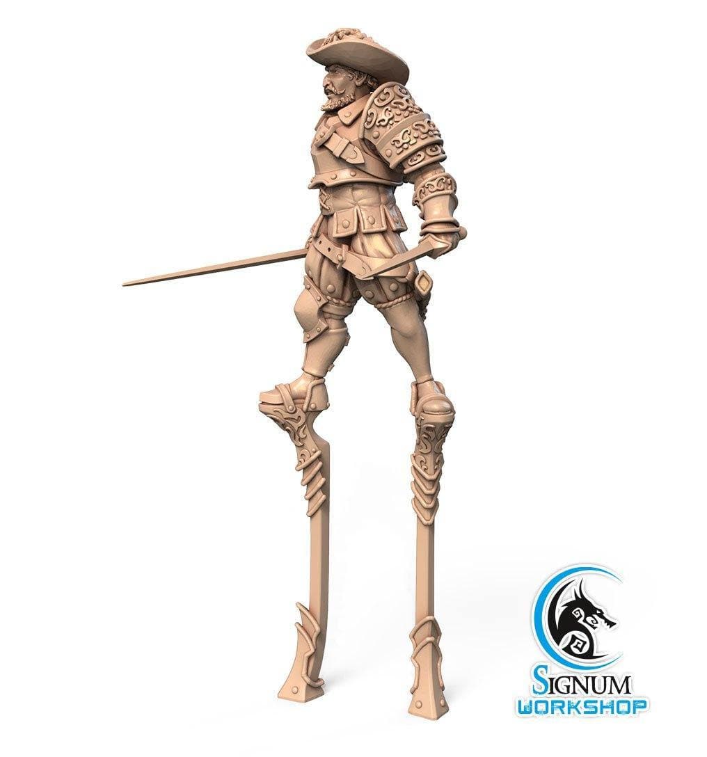 Chevalier de Batz Resin Miniature, Signum Workshop