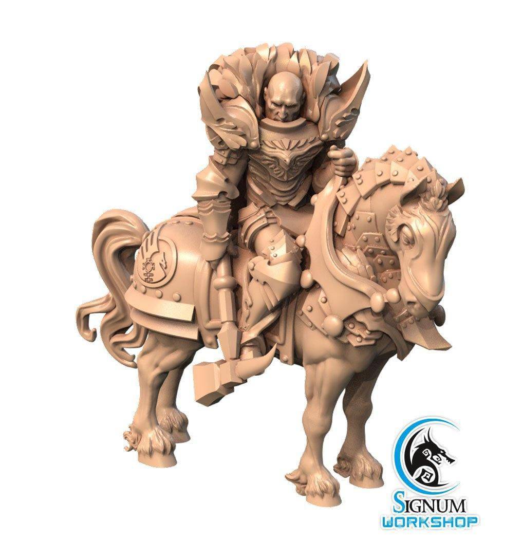 Commander Ajax Resin Miniature, Signum Workshop