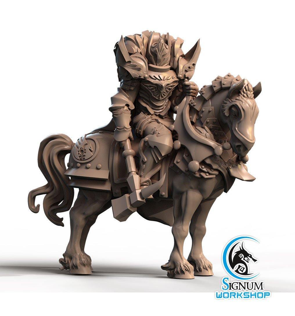 Commander Ajax Resin Miniature, Signum Workshop