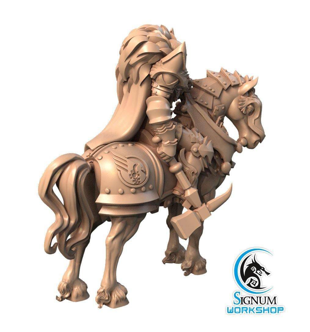 Commander Ajax Resin Miniature, Signum Workshop