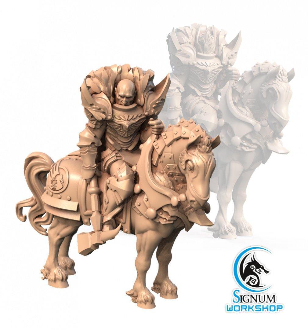 Commander Ajax Resin Miniature, Signum Workshop