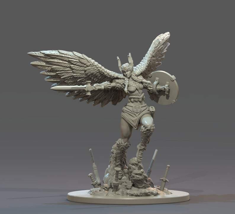 FREYA Archvillain, Resin Miniature, Unholy Night