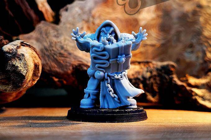 Kamli the Summoner Hold My Dwarf, Resin Miniature