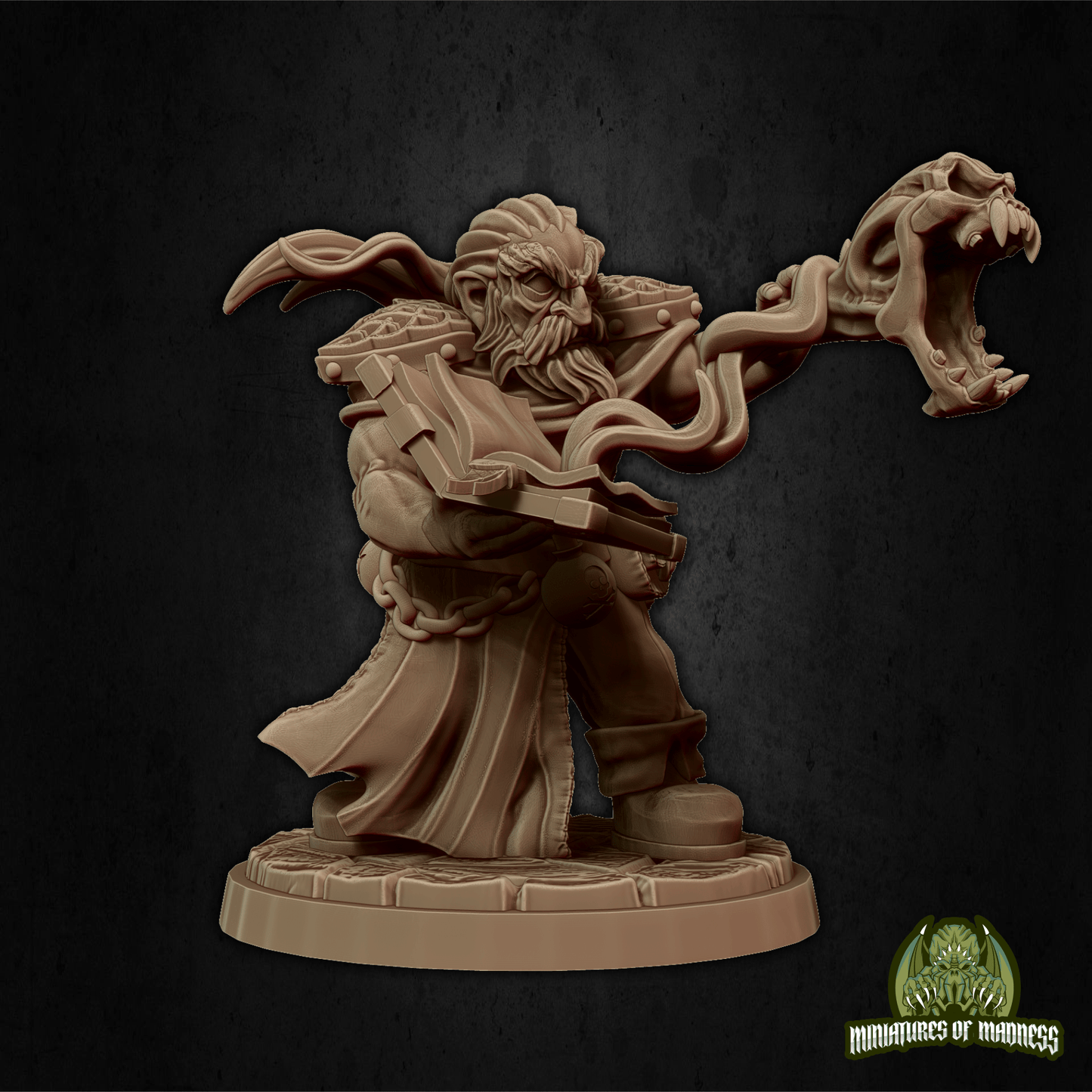 Kenus Soulstealer Hold My Dwarf, Resin Miniature