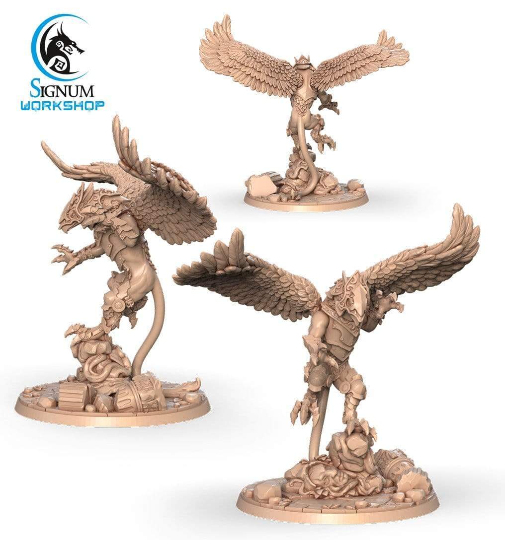 Kerub the Armoured Griffin - GameWorkCreate LLC
