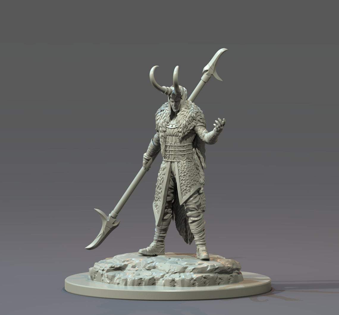 LOKI Clay Cyanide, Norse Mythology, Resin Miniature