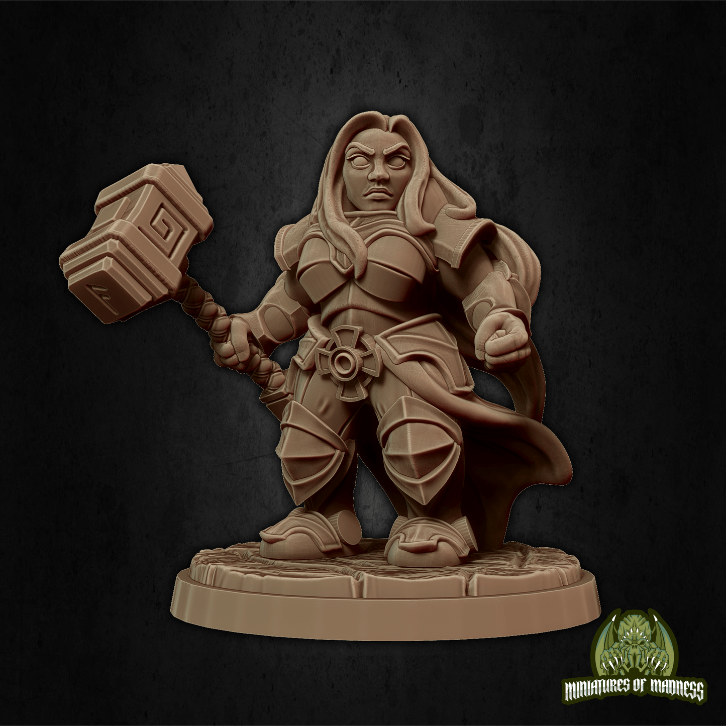 Malyan the Proud Hold My Dwarf, Resin Miniature