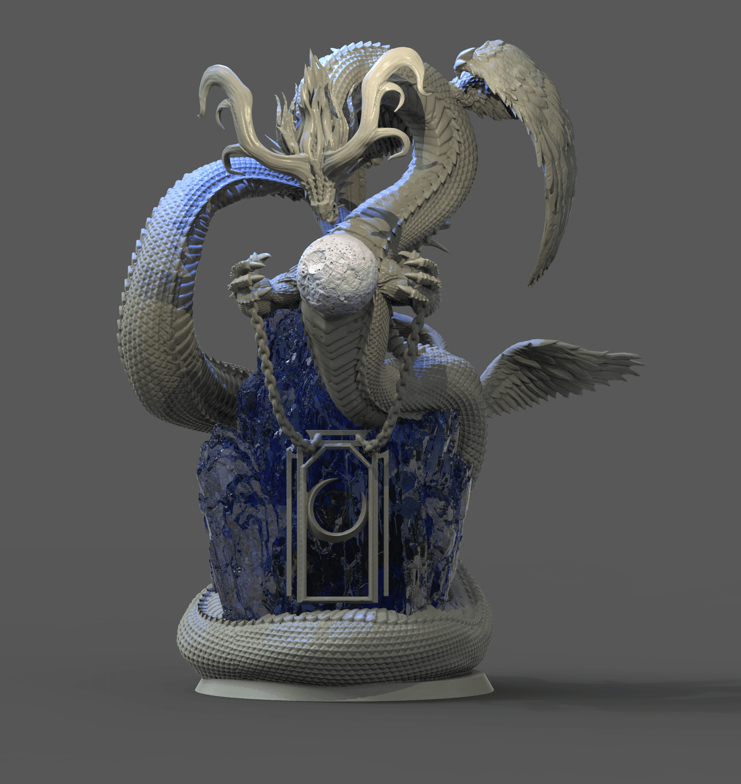 Moon CC Tarot, Clay Cyanide, Resin Miniature