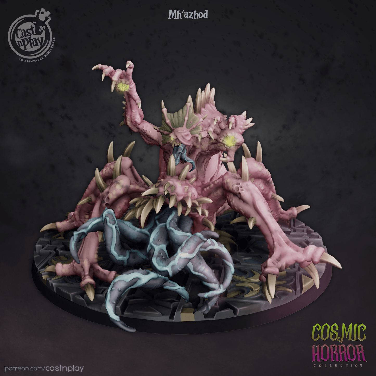 My'azhod Cast N Play, Cosmic Horror, Resin Miniature