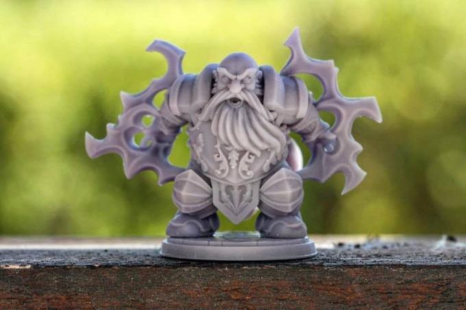 Rargtad the Electrocutioner Hold My Dwarf, Resin Miniature