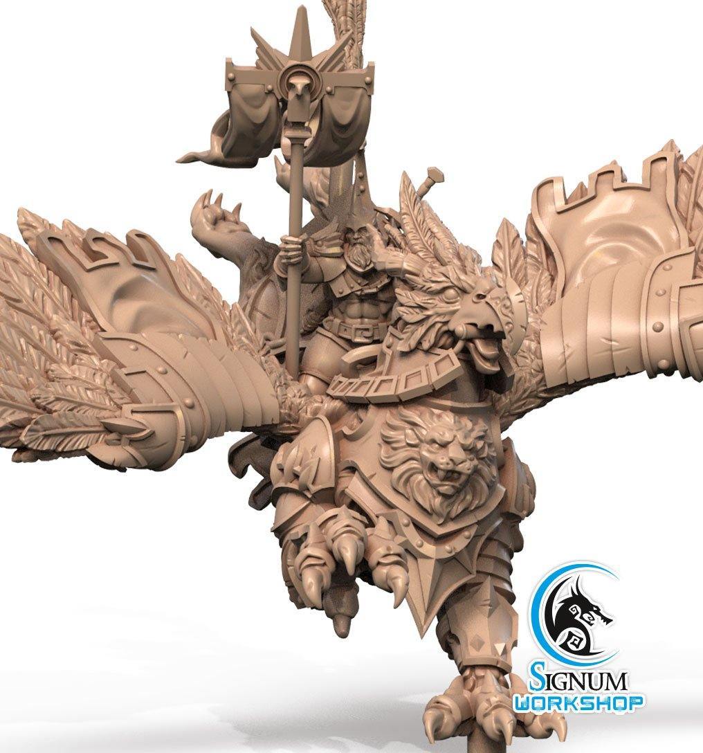 Roland the Proud Resin Miniature, Signum Workshop