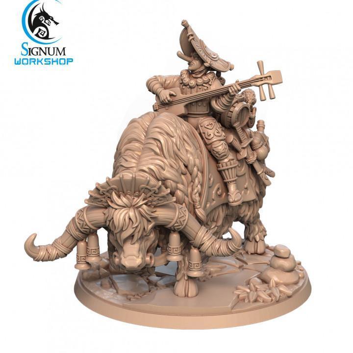 Souta, Rider of the League Resin Miniature, Signum Workshop