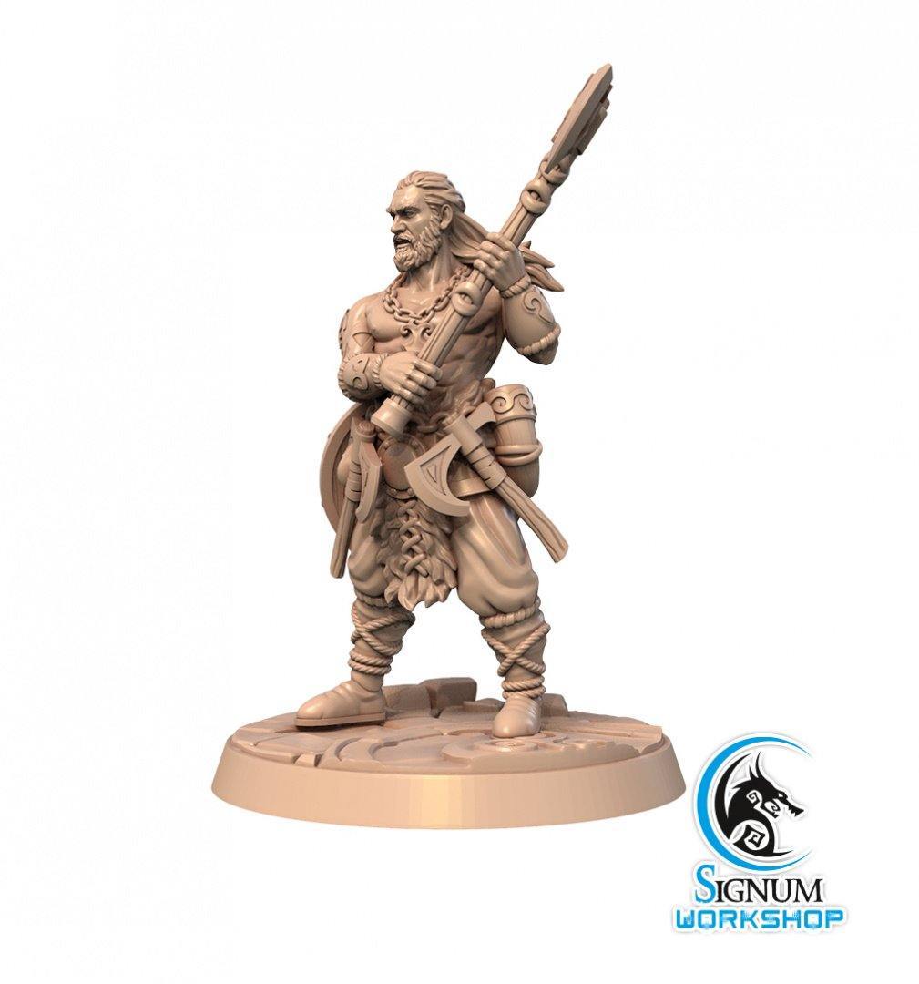 Trond, the Giant Slayer Resin Miniature, Signum Workshop