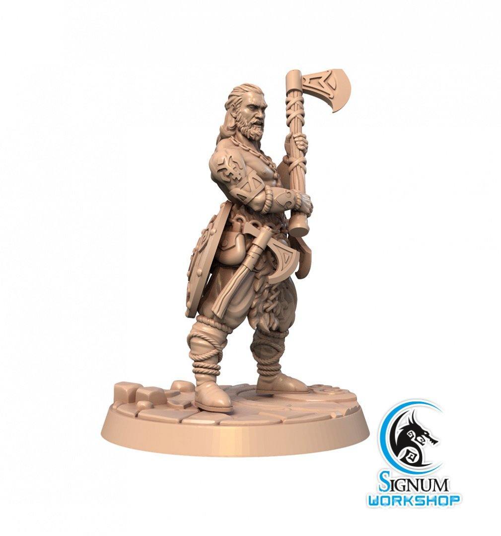 Trond, the Giant Slayer Resin Miniature, Signum Workshop