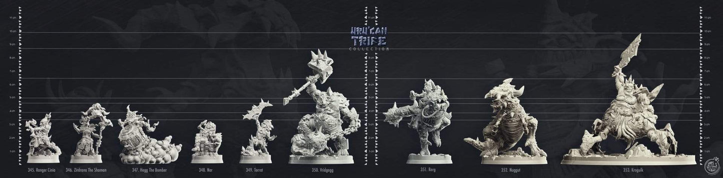 Uru'Can Tribe Full Mini Set - GameWorkCreate LLC