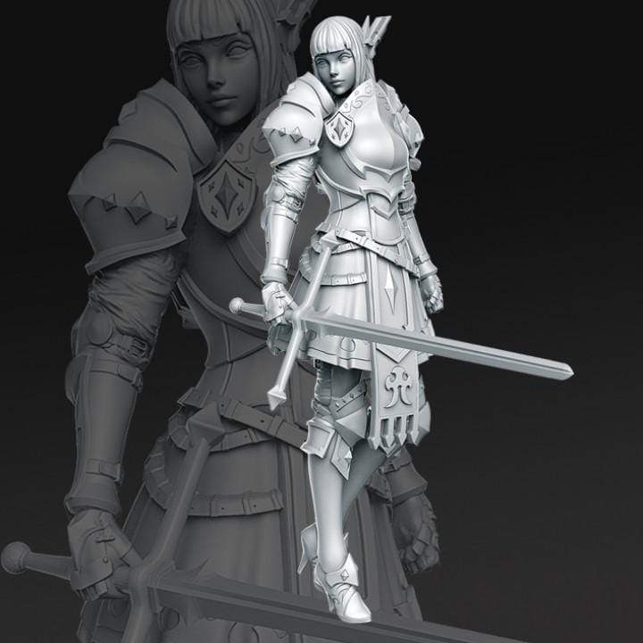 Crystal - Female Knight