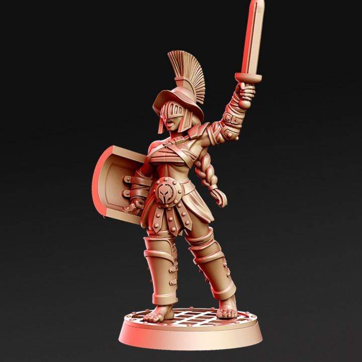 Murmilla - Female Gladiator