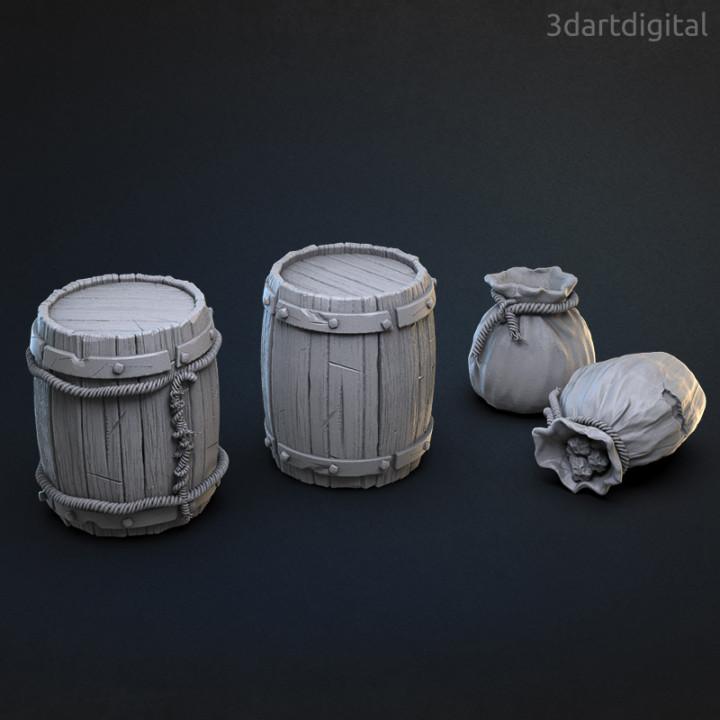 Smuggler's Barrels and Sacks