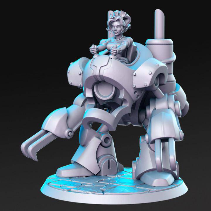 Techroid and Prissa - Robot - 32mm - DND