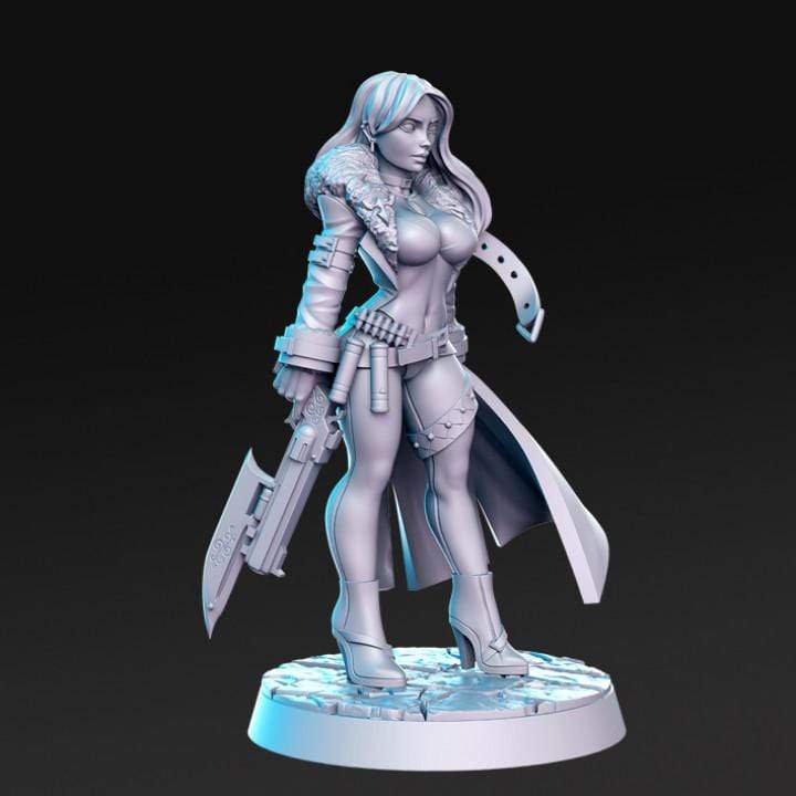 Trish - Female Gunslinger - 32mm - DND
