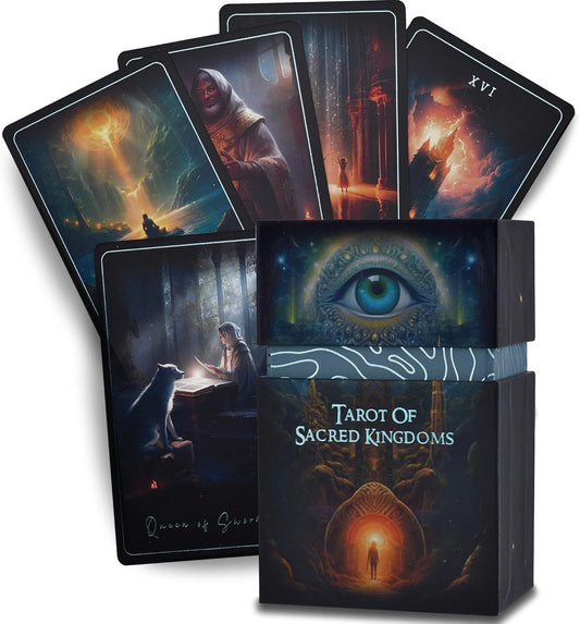 Earth Moon Magick The Tarot of Sacred Kingdoms Tarot Cards